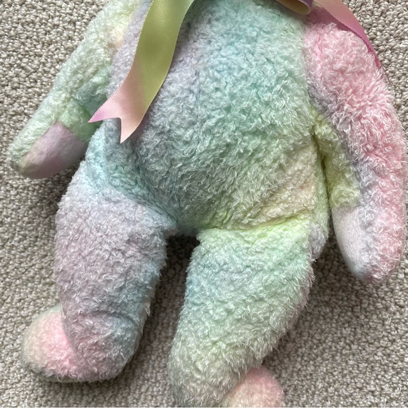 Ty Beanie Buddy Groovy the Tie Dye Bear Large 15" 1999 Retired Plush Toy  NWT - Picture 6 of 7